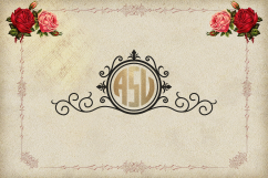 Monogram Frame SVG Bundle, Monogram SVG, Monogram SVG Files Product Image 3