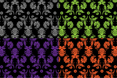 Halloween Damask Patterns Product Image 4