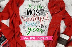 It&#039;s the Most Wonderful time of the Year SVG Product Image 2