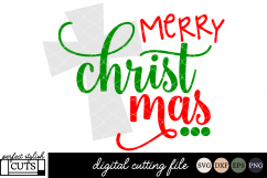 Christmas SVG - Merry Christ mas SVG File Product Image 1