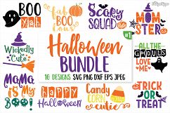 Halloween Bundle, Halloween, October, Cute, Spooky SVG PNG Product Image 1