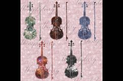 20 Galaxy Violin Clip Arts Music Galaxy Wedding Romantic Product Image 9