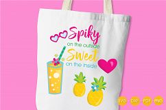 Spiky And Sweet cutting files svg, dxf, pdf, eps included - cut files for cricut and silhouette - Cutting Files SG Product Image 2