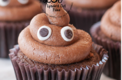 Shit just got real//cake topper/cupcake topper// SVG/EPS/DXF File Product Image 2