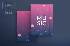 Music Party Design Templates Bundle Product Image 6