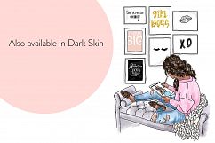 Fashion illustration - Girl Boss 5 - Light skin Product Image 6