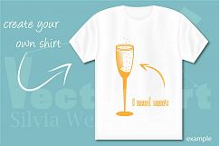 Drinking Glasses - Cut File for Crafters Product Image 2