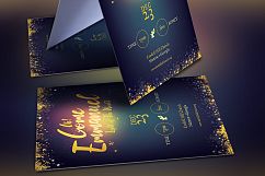 Emmanuel Christmas Cantata Flyer Template Product Image 3