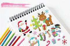 Christmas Friends graphics and illustrations Product Image 3