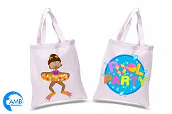 Pool party Mega clipart, graphics pack AMB-1998 Product Image 3