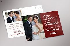 Wedding Invitation Post Card Product Image 4