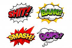 Comic Speech Bubbles Product Image 5
