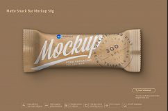 Kraft Snack Bar Mockup Product Image 3
