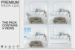 Sofa &amp; Pillows - Coastal Style Mockup Product Image 2