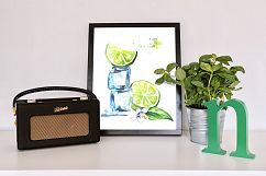 Lime. Watercolor collection Product Image 5