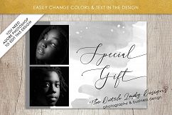 Photo Gift Card Template for Adobe Photoshop - Layered PSD Template - Design #47 Product Image 3