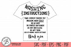 Care Card Instruction SVG, Care Cards SVG, Print and Cut SVG Product Image 6