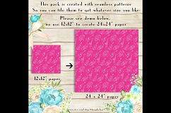 100 Seamless Hand Drawn Music Instrument Digital Papers Product Image 3