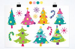 Christmas Trees graphics and illustrations Product Image 2