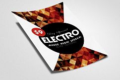 Electro Party Flyer Template Product Image 2