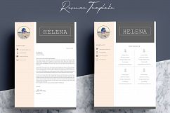 Professional Resume Template CV 4 Pages Product Image 7