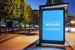 Billborad Mockup at Night Vol.2 Product Image 9