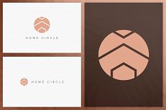 20 Circle geometric logos - filled Product Image 20