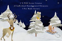 Watercolor Winter Scene Creator Product Image 4