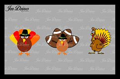 Turkey SVG DXF EPS PNG Product Image 1