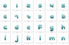 Funny Futuro 3D Lettering Product Image 5