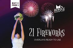 21 Firework Photo Overlays Product Image 1