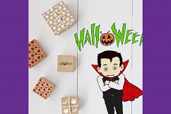 Halloween Characters Vector Set Product Image 6