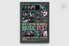 Music Festival Flyer Template V8 Product Image 1