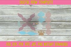 Thanksgiving Turkey Hair Bow Template Product Image 2