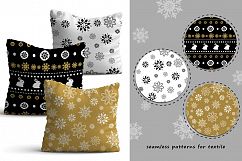 20 Winter seamless patterns Product Image 3