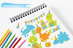 Party Dinos graphics and illustrations Product Image 3