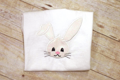Easter Bunny Face Applique Embroidery Design Product Image 2