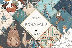 Boho Animals Patterns Product Image 1