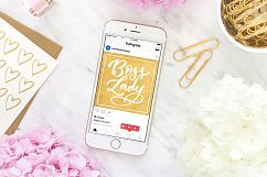 Social Media Lettering Overlays Product Image 4