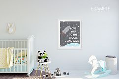 Kids Wall &amp; Frames Mockup - BUNDLE Product Image 7