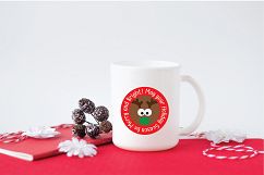 Merry and Bright - Christmas SVG Cut File - DXF PNG EPS JPG Product Image 4