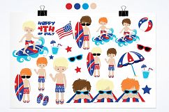 Happy 4th of July  graphics and illustrations Product Image 2