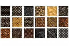 Orange and Black Glam Textures Product Image 3