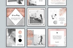 Rose Gold Instagram Templates Product Image 4