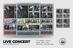 Live Concert Flyer Template V10 Product Image 1