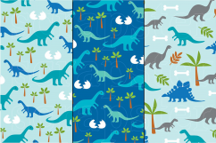 Dinosaur Patterns and Borders Product Image 4