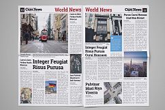 Newspaper Design Template v3 Product Image 7