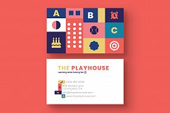 Kindergarten Business Card Product Image 2