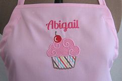 Cherry Cupcake Applique Embroidery Design Product Image 2