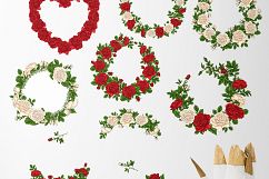 Roses – Vector Clip Art Set Product Image 18